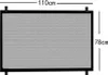 Türschutzgitter ohne Bohren  110 x 78 cm Produktbild-Vorschau 4