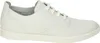 A side view of a white leather sneaker. Produktbild-Vorschau