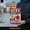 Retro Blechschilder Grillen - Bier und GRILLEN immer eine Produktbild-Vorschau 7