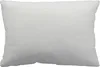 A plain white pillow on a white background. Produktbild-Vorschau