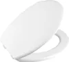 Aqualine Alicante - WC-Sitz, Polypropylen, weiß ST262 Produktbild-Vorschau 1