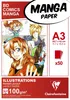 Clairefontaine 94043C Clairefontaine Skizzenblock MANGA Voir les images du produit 3