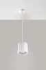 Hängeleuchte ORBIS 1 weiß 1xGU10 10W Aluminium 110x10x10cm Produktbild-Vorschau 2