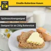 Karl Krüger 120252 Emaillierte Butterdose Husum weiß Produktbild-Vorschau 4