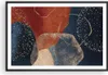 Gerahmtes Poster - Schwarzer Rahmen - Die Farben Formen Produktbild-Vorschau 1