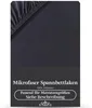 Mikrofaser Spannbettlaken 180-200x220 + 40 cm Boxspringbett Produktbild-Vorschau 3