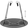 tectake® Hangschommel Swayer, getest met 300 kg, Productafbeelding-voorbeeld 1