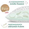 KNERST® Kopfkissen - 3 Kammer Daunenkissen -  Germany - Produktbild-Vorschau 2