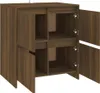 vidaXL Sideboards 2 Stk. Eiche Braun 70x41x75 cm Produktbild-Vorschau 6