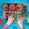 Malplay Lernspielzeug Xylofon Glockenspiel Klopf- & Produktbild-Vorschau 4