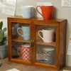 360Home Haushalt Holz Vintage Schrank Schaukasten Produktbild-Vorschau 6
