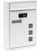 Wiltec Briefkasten weiß 215x320x90mm Briefkasten mit Produktbild-Vorschau 1