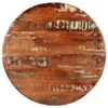 vidaXL Plateau de table Ø 90x2,5 cm Rond Vieux bois massif Voir les images du produit 7