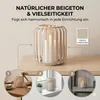 Windlicht Viki beiges Eisen  Durchmesser ca. 10 cm Produktbild-Vorschau 5