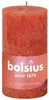 Bolsius Rustiko Shine, Valec, Oranžová, 60 h, 1 kusov Náhľad obrázku produktu 4