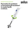 Braun Stabmixer Set MQ10.201.M weiß / blau Anteprima dell’immagine prodotto 12