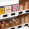 Drevený detský supermarket s doplnkami Náhľad obrázku produktu 4