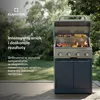 Klarstein Grill gazowy, WaldChef 50 mbar  – 4-palnikowy Podgląd zdjęcia produktu 3
