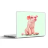 MuchoWow® Laptop Aufkleber Sticker Cover Schwein - Rosa - Produktbild-Vorschau 1