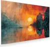 Glasbild 75x50cm in XXL für Wohnzimmer, Schlafzimmer Motiv Produktbild-Vorschau 1
