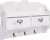 vidaXL Nástěnná šatní skříň bílá 50 x 10 x 34 cm dřevo Náhled obrázku produktu 7