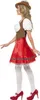 Bavorský kostým dirndl pro ženy červenohnědý bílý M Náhled obrázku produktu 9
