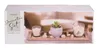 Assiette en bois Out of the Blue avec 2 bougies en verre Voir les images du produit 5