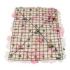 The back of a floral wall panel with pink and white flowers. Podgląd zdjęcia produktu