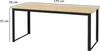 Outsunny Gartentisch Metall 175x78 cm Wetterfest Produktbild-Vorschau 3