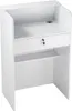 SucceBuy Recepčný pult 60 cm dlhý, obdĺžnikový recepčný Náhľad obrázku produktu 1