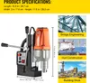 SucceBuy Magnetbohrmaschine 220 V-240 V, 980 W, 680 U/min, Produktbild-Vorschau 7