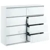 Kommode mit 8 Schubladen breite 120cm Sideboard moderne Produktbild-Vorschau 4