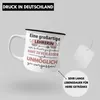Trendation - Lehrerin Geschenk Emaille Tasse Geschenkidee Produktbild-Vorschau 3