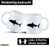 Huuraa Kaffeetasse Hai Silhouette 330ml Weiß Keramik Produktbild-Vorschau 2