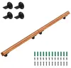 Poręcz ścienna drewniana (sosna), 180 cm, średnica 5 cm, Podgląd zdjęcia produktu 10