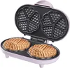 Ferro per waffle doppio Bestron per waffle classici a forma Anteprima dell’immagine prodotto 5