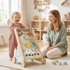AIYAPLAY Loopwagentje voor baby's, houten loopfiets met Productafbeelding-voorbeeld 2
