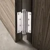 2 Stück Pendeltürscharnier Edelstahl Türband Scharniere Produktbild-Vorschau 3