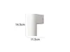 Außenwandleuchte TEMI Weiß Downlight Produktbild-Vorschau 4