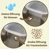 2in1 Wasserspender Futterautomat Katze Trockenfutter Produktbild-Vorschau 5