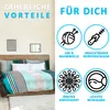 Sentidos Türkis Bettwäsche Set 135x200cm 4teilig %100 Produktbild-Vorschau 6