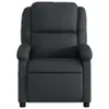 Relaxsessel Echtleder Schwarz 71 x 86,5 x 99,5 cm (B x T x Produktbild-Vorschau 6