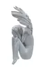 Deko Engel Schutzengel Kantenhocker Figur Skulptur Grabdeko Produktbild-Vorschau 2
