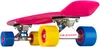 Nijdam Flipgrip Skateboard - Punky Power - Fuchsia/Gelb Produktbild-Vorschau 6