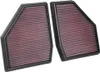 Filtre à air haute performance K&N 33-3128 pour BMW 5 Voir les images du produit 1