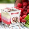 Svíčka ve skle DUHA MALINOVÝ DEZERT 170g Náhled obrázku produktu 3