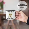 Trendation - Llama Mich Nicht Voll Emaille Tasse Alpaka Produktbild-Vorschau 2