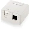 Equip Aufputzdose 2x Keystone Jack mit Abdeckung Premium ws Produktbild-Vorschau 1