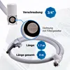 Zulaufschlauch Aquastop passend wie AEG 1115765123 1,7m für Produktbild-Vorschau 3