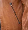 MADDOX - Herren Lederjacke Lammnappa cognac antik : 58 Produktbild-Vorschau 4